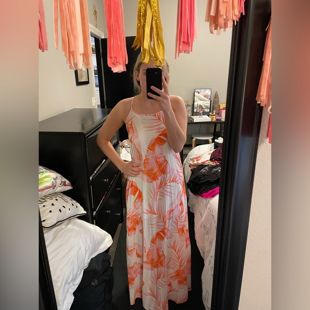 Pink Lily Boutique floral maxi dress